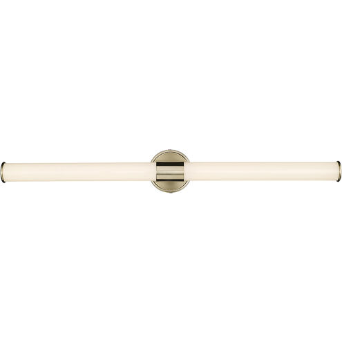 Trumann LED 36 inch Modern Gold Vanity Light Bar Wall Light